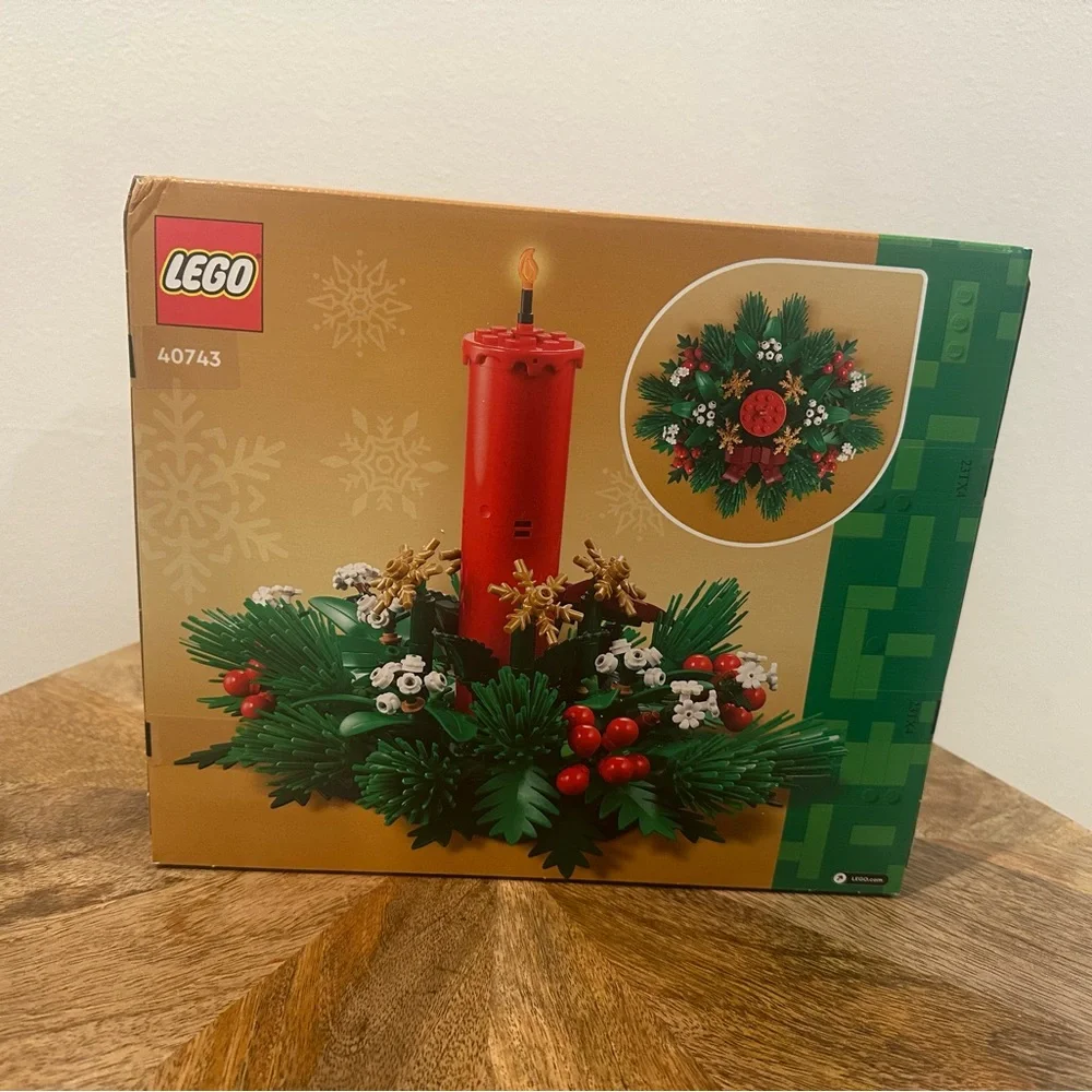 LEGO 40743 Holiday Candle Wreath NEW